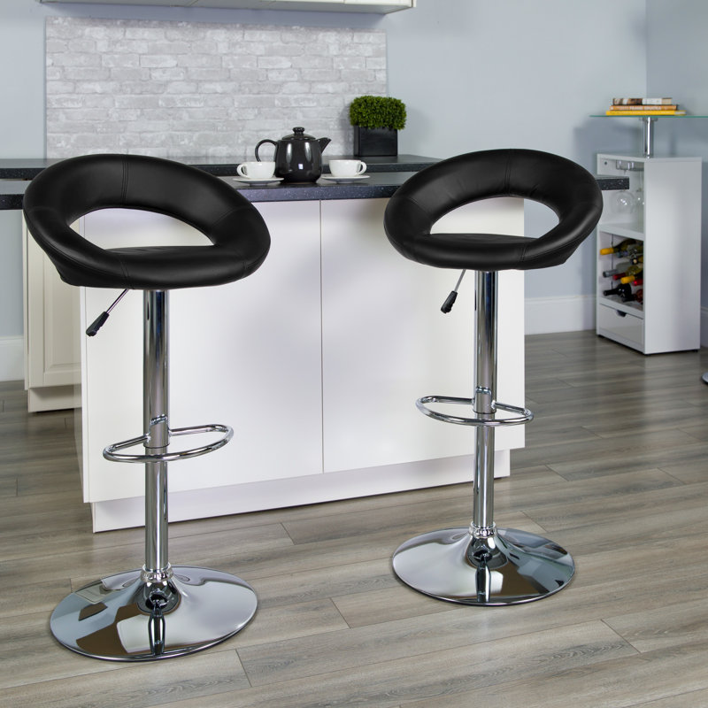 Tabouret de bar Miraloma, Noir