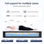 Matelas simple de 8 pouces, de fabrication moyenne ferme, ensaché individuellement, couche de mousse viscoélastique rafraîchissante, conception respirante, absorbant les mouvements, amélioration du soutien des bords, matelas roulé et comprimé