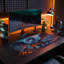 Polyester Desk Pad-1349352795