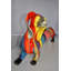 Hazlehurst Graffiti Looking Dachshund Dog Statue from Resin  25" x 10" x 15"H