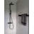 LAVANDA Metal Floating Shelf with Towel Bar-1289364958