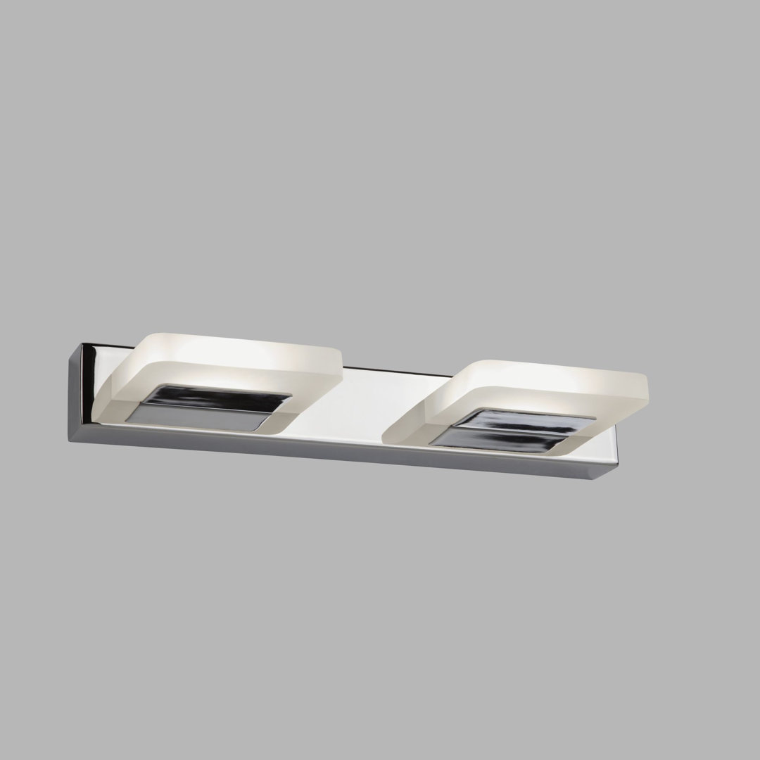 Adainville Chrome LED Flush Mounted Sconce