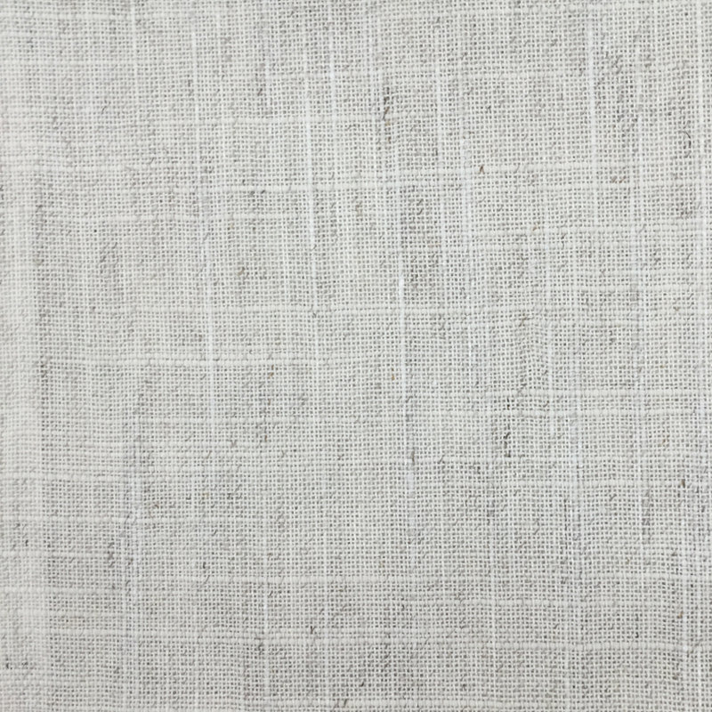 Charlie Fabric | Solid Linen Blend Fabric | Color Natural