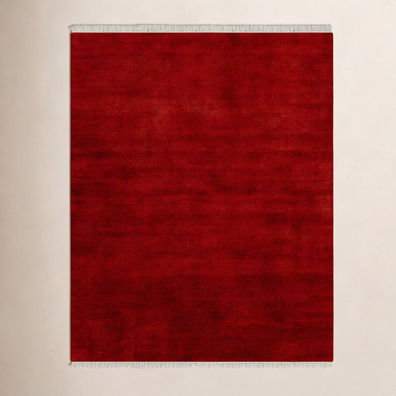 Tapis en laine tissé à la main Clio, Rectangle 9 pi x 12 pi