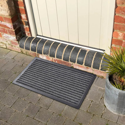 Mado Non-Slip Striped Doormat