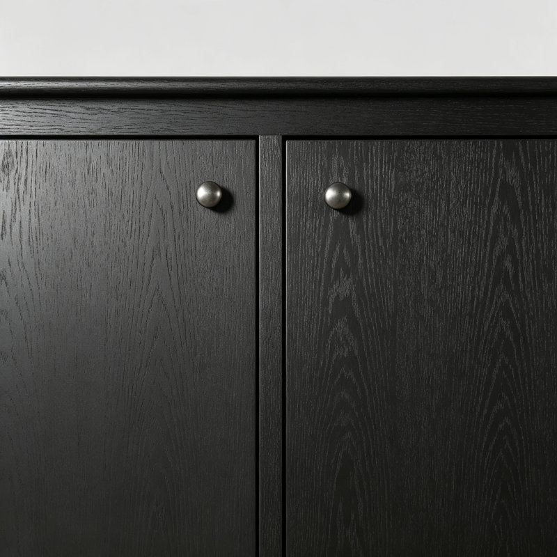 Large-Capacity Multi-Functional Sideboard, Black