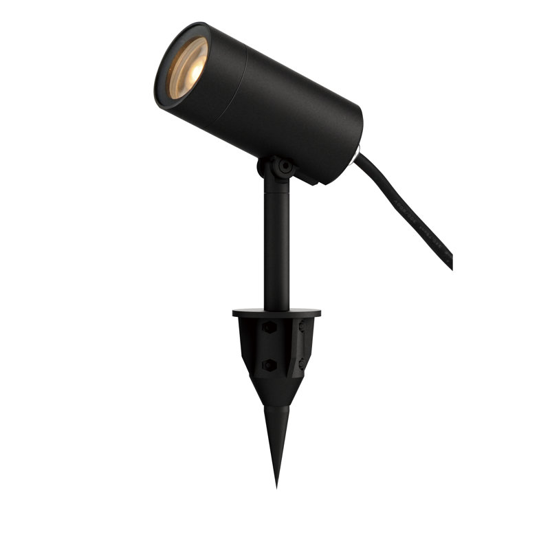 Alumilux Landscape-Outdoor Pathway Light, Black, 8.25" H x 1.75" W x 1.75" D