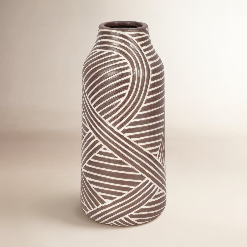 Petit vase 13 "Alicia Niles, H 13 po x l 6 po x P 6 po