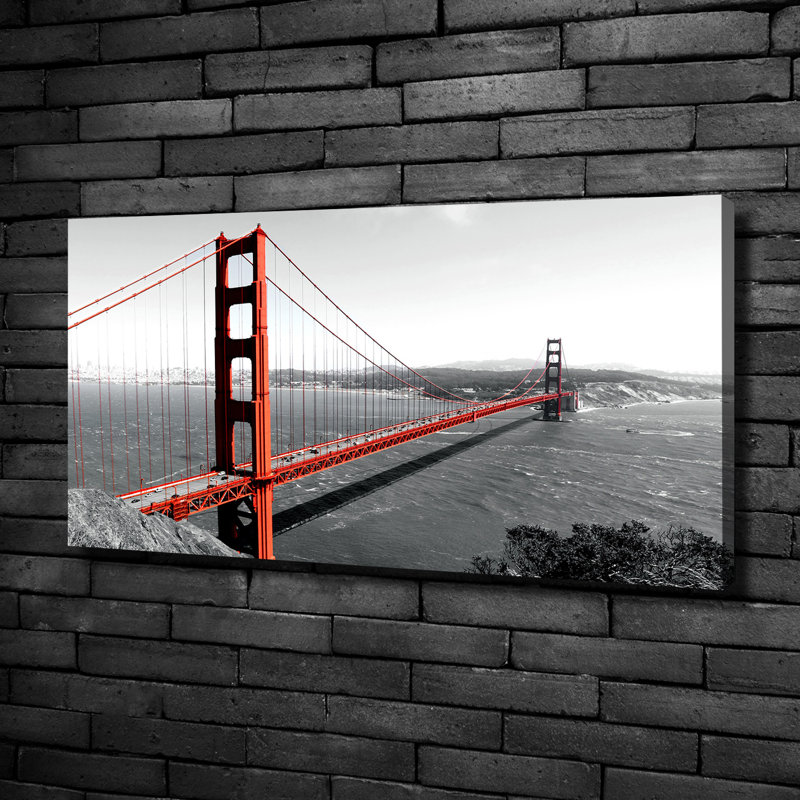 San Francisco Bridge - Wrapped Canvas Print
