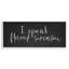 Fluent Sarcasm Sassy, citation encadrée, design par Lux + Me Designs-1581256086-1581256080