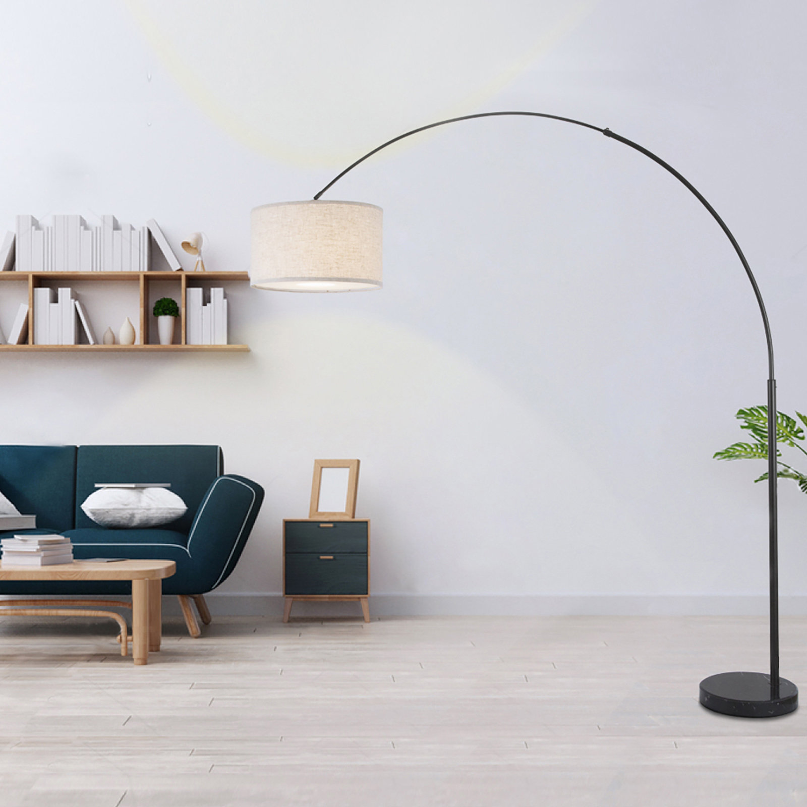 Union Rustic Humairah 81" Arched Floor Lamp & Reviews | Wayfair