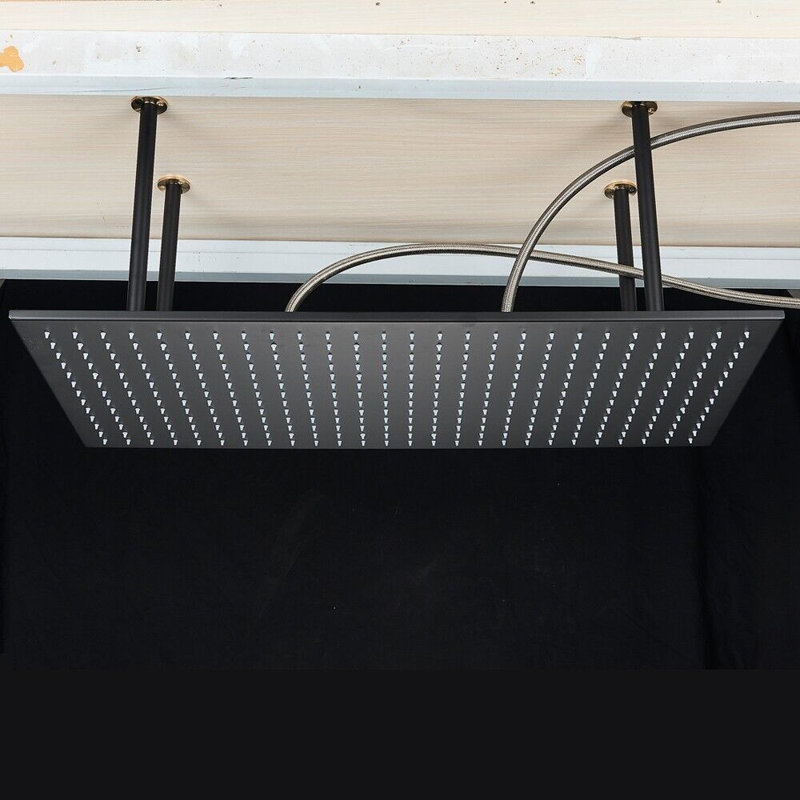 Pluie Celling 1,8 GPM GPM, Noir