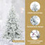 Artificial Hinged Christmas Tree with 300 LEDs-880321636-880321627