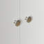 Console de rangement en marbre 60,4 "avec portes coulissantes