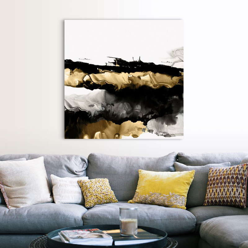 Bruine II - reproduction d'art sur toile, Toile tendue, H 48 po x l 48 po x P 1,25 po