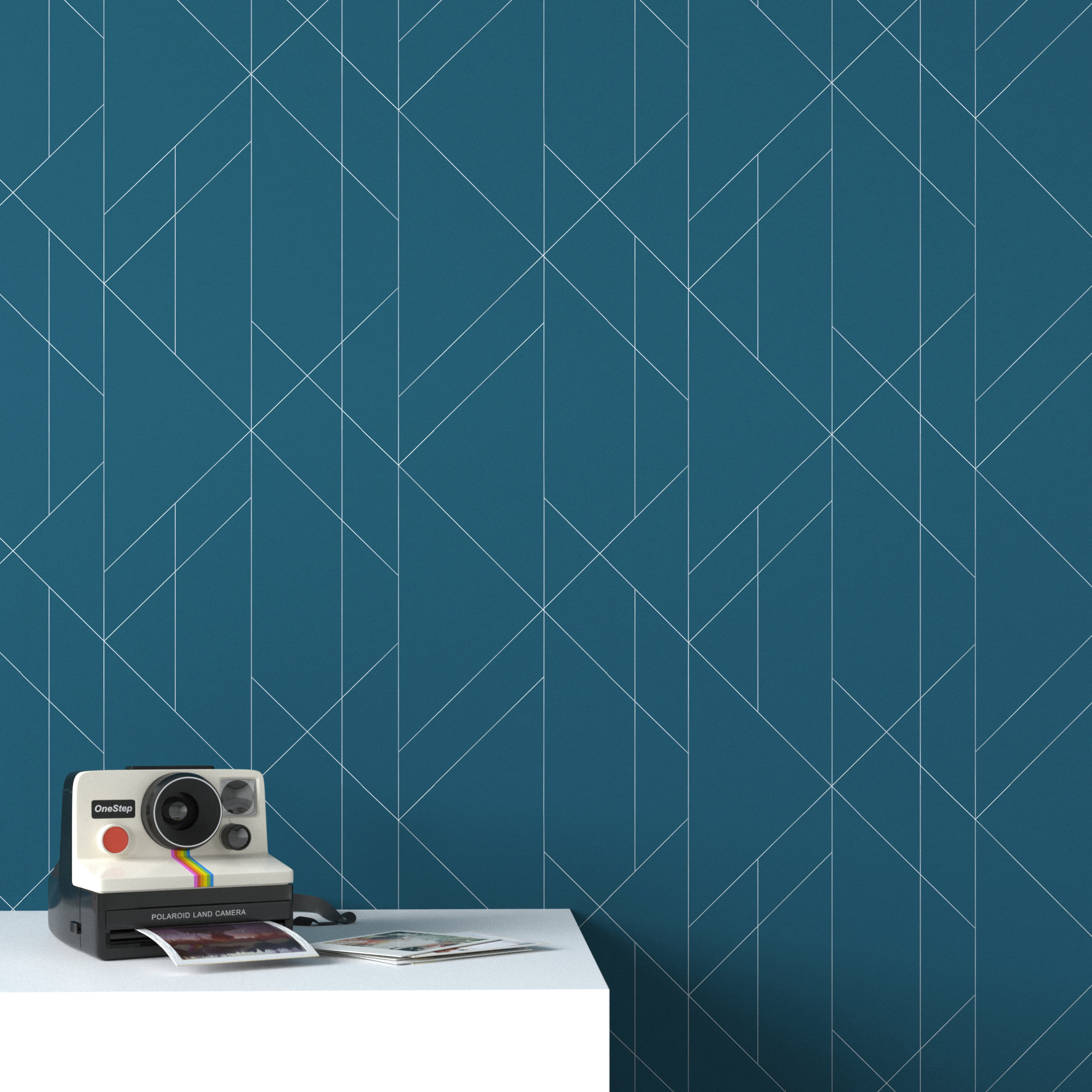 AllModern Foster Geometric Wallpaper & Reviews | Wayfair