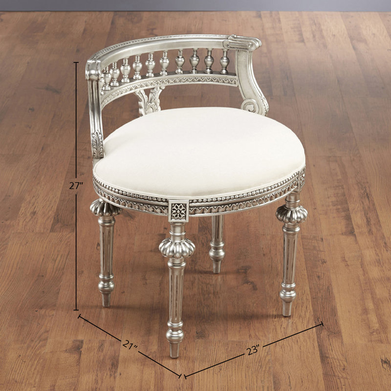 Fauteuil demi-tonneau Hurst, Argent