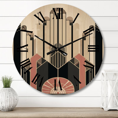 Horloge murale Art Nouveau