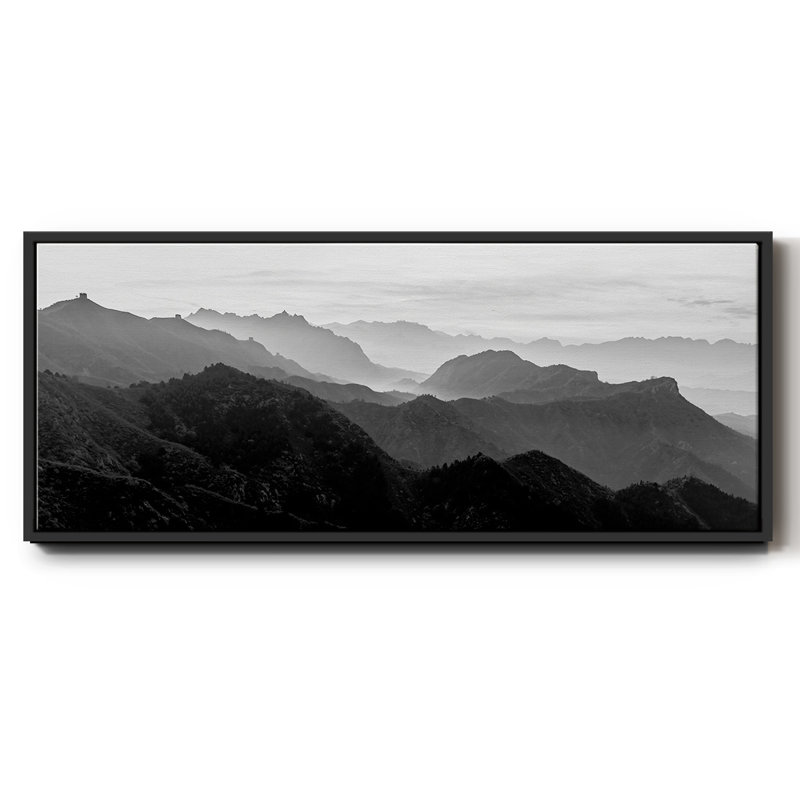 Jinshanling Mountains- Framed Canvas