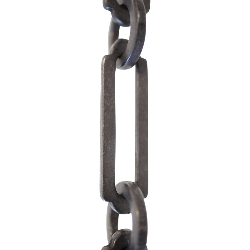 Rectangle Linked Chain, Oil Bronzed Black