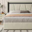 Lit pneumatique Calmers, avec espace de rangement sous le lit, structure de lit stable-1911769184