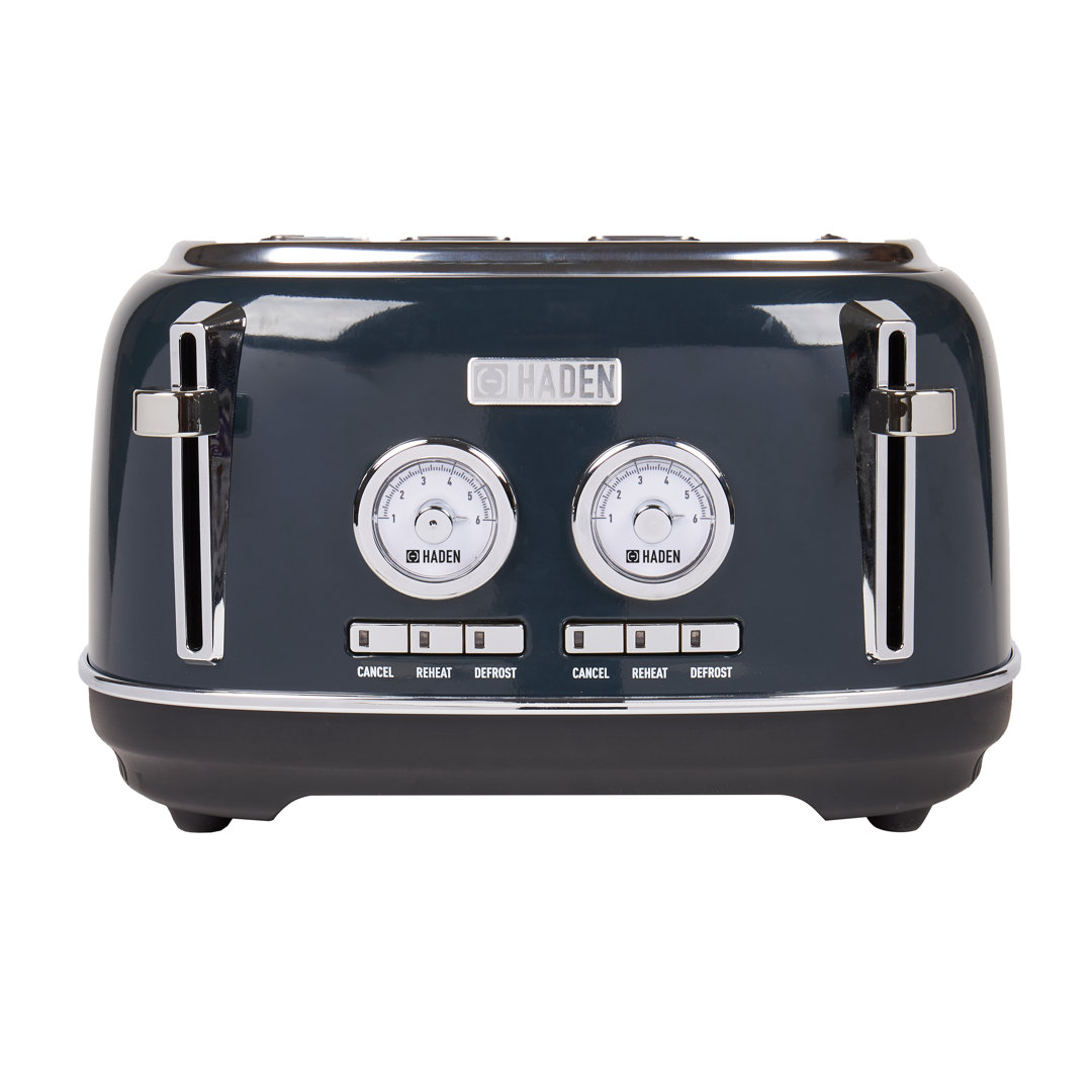HADEN Jersey Toaster 4 Slice Steel Blue