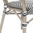 Indoor/Outdoor Commercial Thonet Bistro Stacking Chair with Arms-1216501310