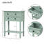 Table de chevet 3 tiroirs Rascoe-2136976360