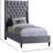 Dymph Upholstered Wingback Bed-63427120-63427119