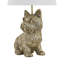 23"H Gold Resin Yorkie Table Lamp With Shade-259486203-259486205
