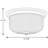 Wortman Glass Flush Mount-201244022