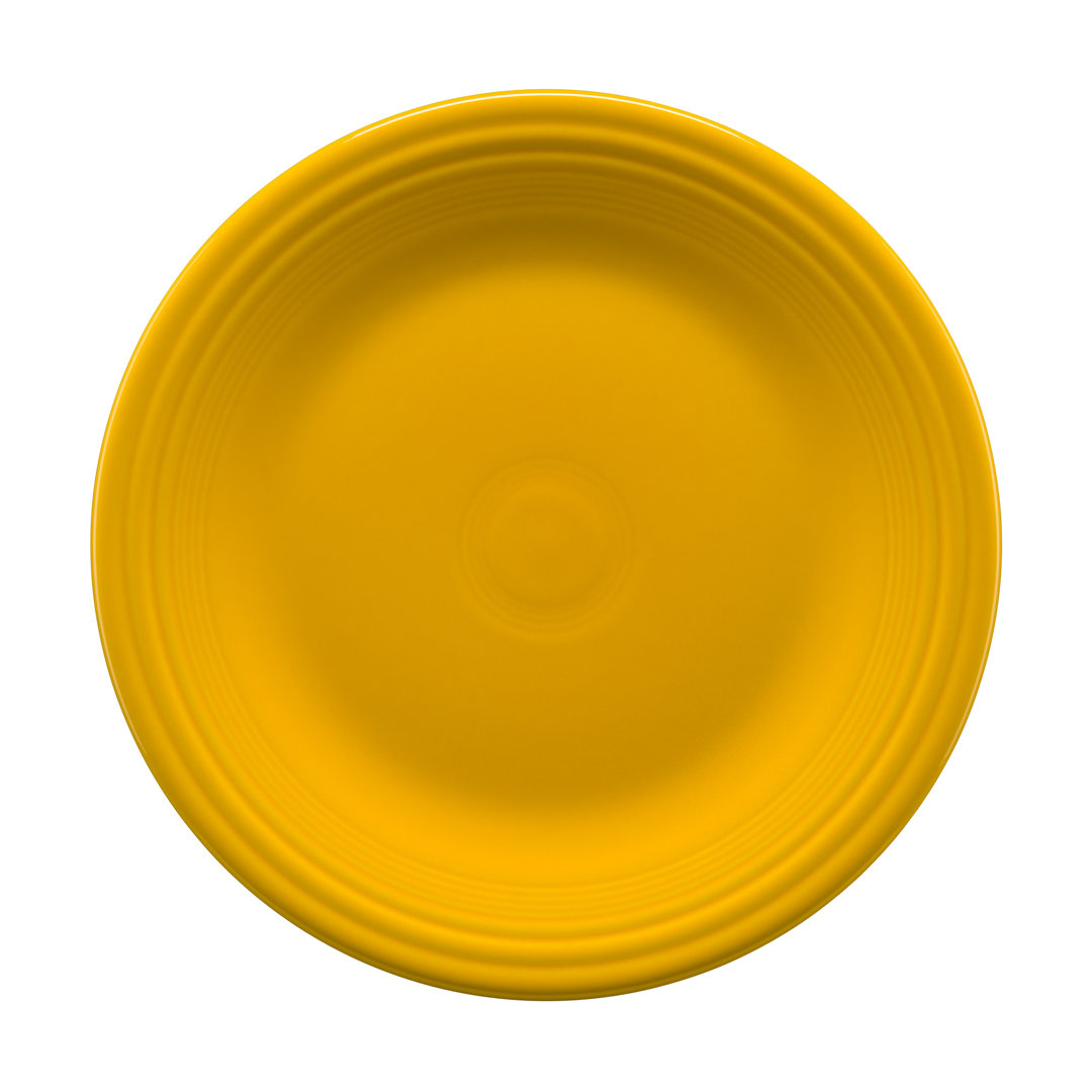 Fiesta Dinnerware Classic Rim 10 1/2 Inch Dinner Plate Fiesta Color: Daffodil