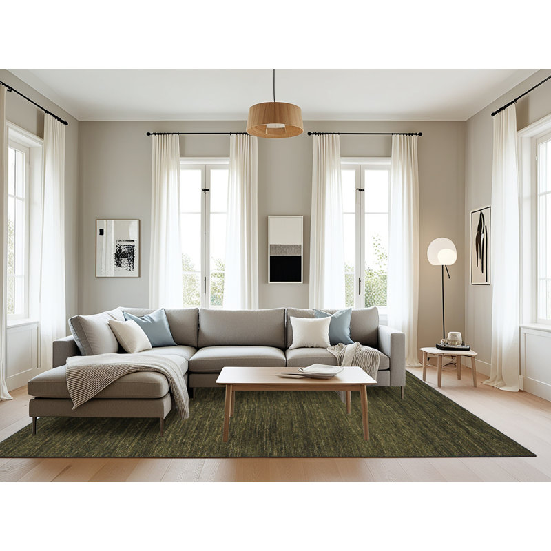 Abstract Indoor Rug, Rectangle 8' x 12'