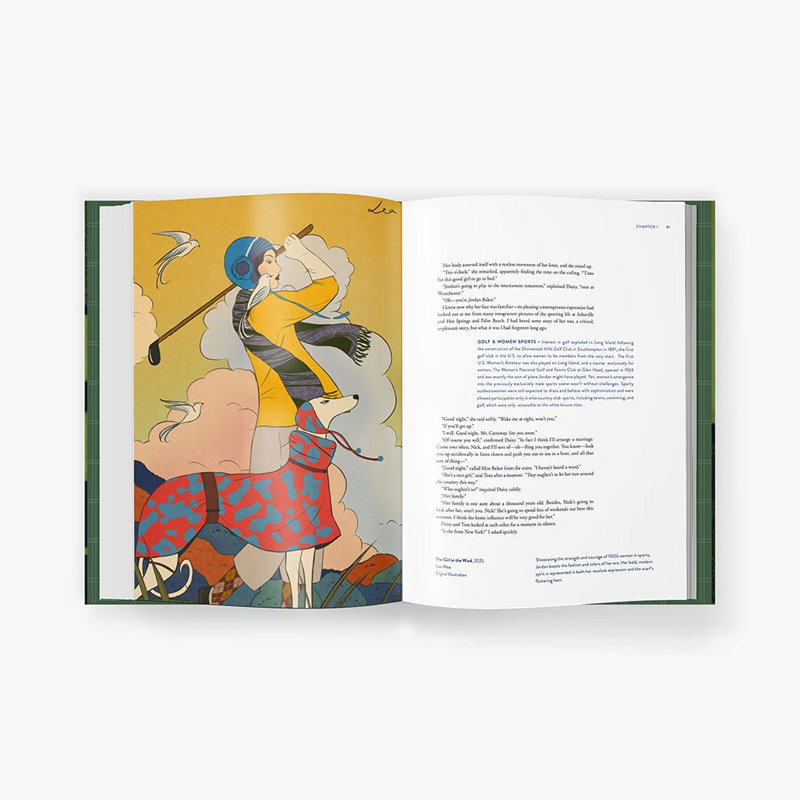 The Great Gatsby Art NovelTM