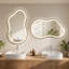 Miroir de salle de bain à DEL avec 3 couleurs de température et lumière à intensité variable-1738421751-1738421745