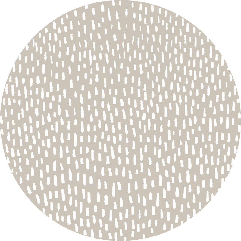 Sicard Vinyl Machine Printed Area Rug, Rectangle 4'11.1" x 4'11.1"