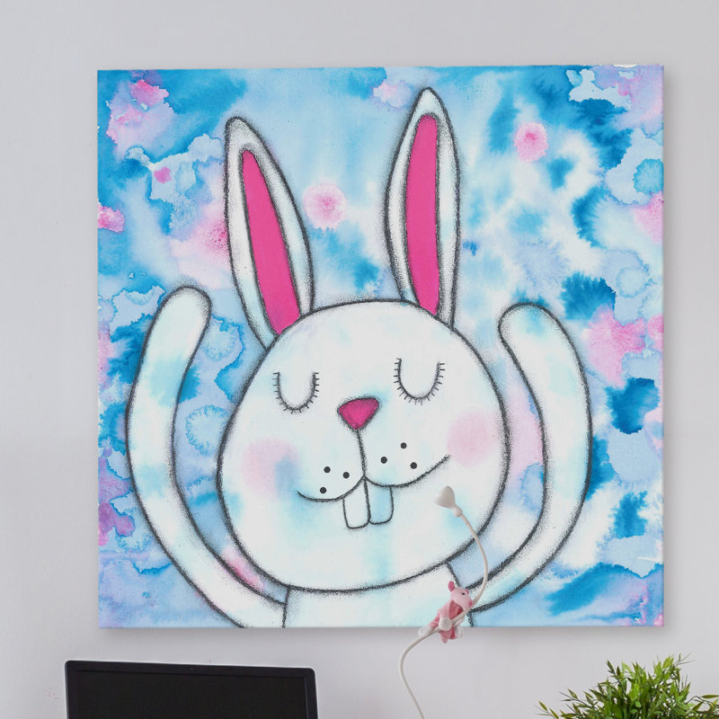 "Joie De Vivre", reproduction sur toile tendue, H 40 po x l 40 po x P 1,5 po