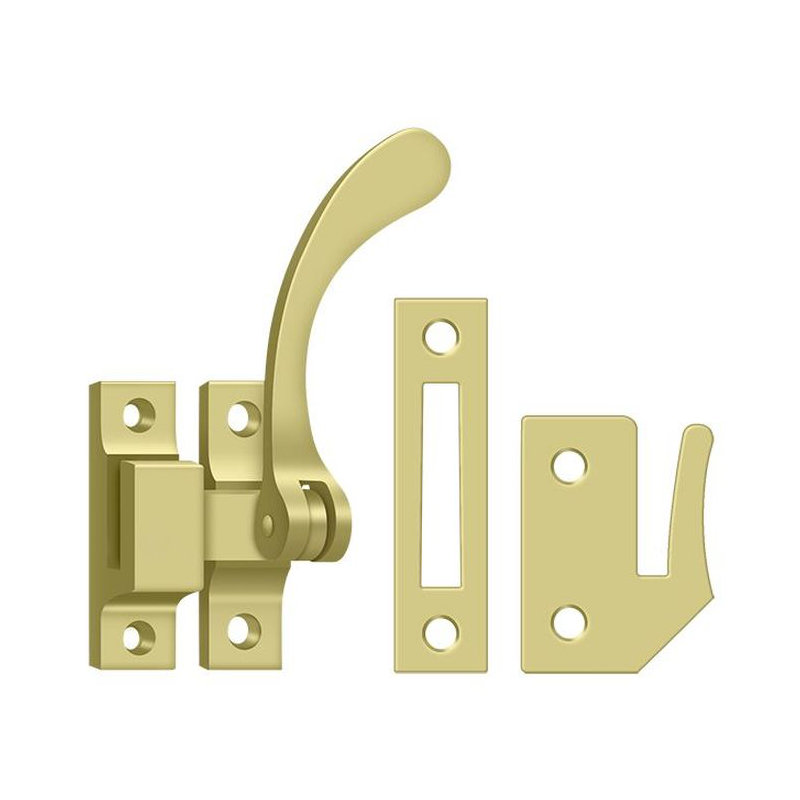 Casement Hardware, Polished Brass