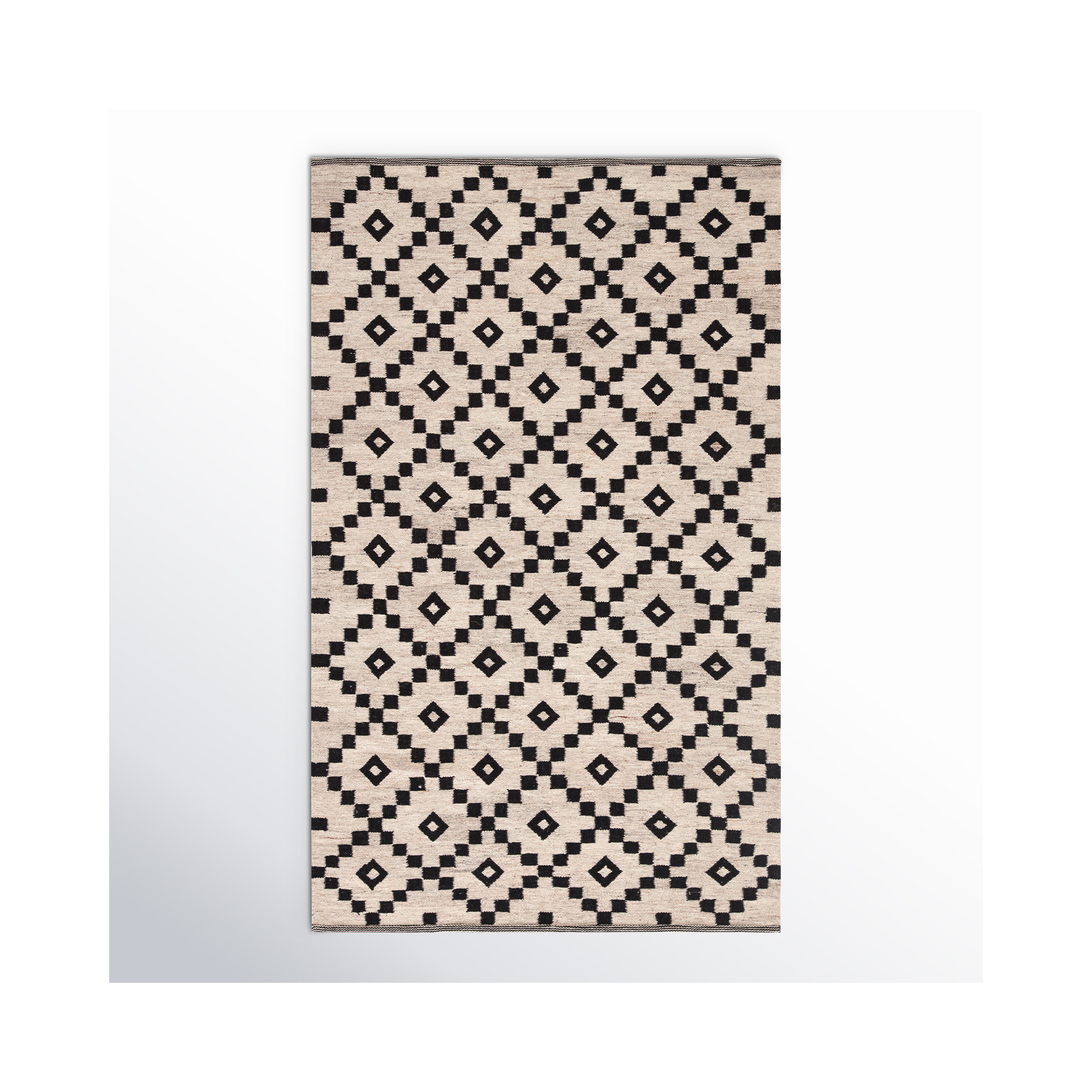Byrne Handmade Wool Rug, Runner 2'6" x 8'