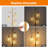 Dimmable Boho Floor Lamp With Rattan Design - 3-Light Farmhouse Style LED Floor Lamp For Living Room, Bedroom, Office - Industrial Tree Floor Lamp With Stepless Dimming And Included Bulbs