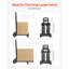 Chariot pliable avec chariot à plateforme de 290 lb