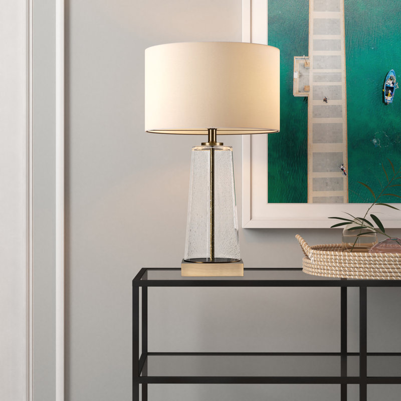 Lampe de table de 27,5 po Seymour, Laiton