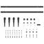 Satrogan Barn Door Hardware Kit-1508119936