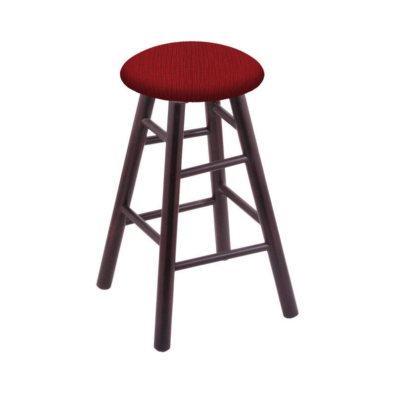 Tabouret de bar 24 po pivotante, Érable cerisier foncé, Rubis graphique, Tabouret de comptoir (siège d'une hauteur de 24 p