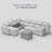 Luna Chenille Storage Ottoman-108055242