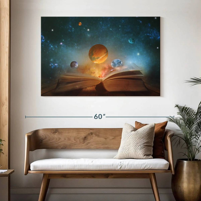 Oberle Galaxy Book, 32" H x 48" W