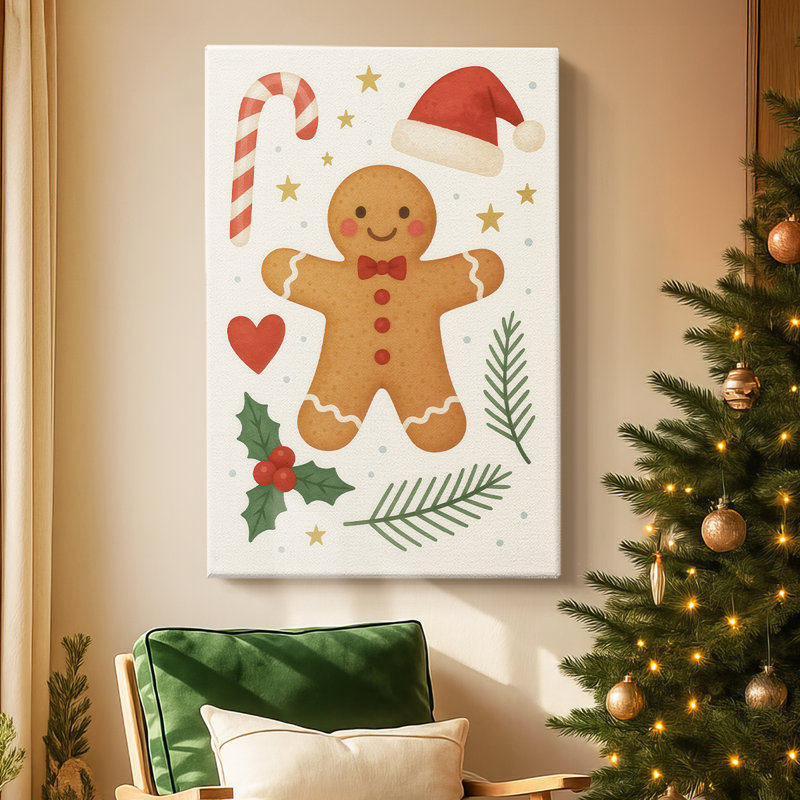 «Night of Golden Hearth», toile tendue avec châssis de qualité supérieure, H 48 po x l 32 po
