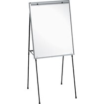 1 x A4 White PVC Presentation Board Conference Table Top Flip Chart Easel  Stand