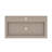 NativeStone Handcrafted Concrete 36" Trough Bathroom Sink-37742375-41081886