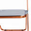 Chaise pliante en acrylique Gillispie-55798472